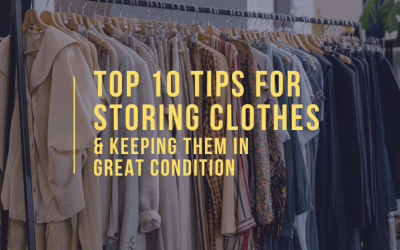 Top 10 Tips for Storing Clothes & Keeping Them in Great Condition